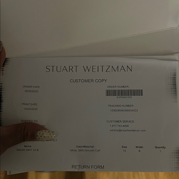 Stuart Weitzman White Platform Sandals - Picture 3 of 9